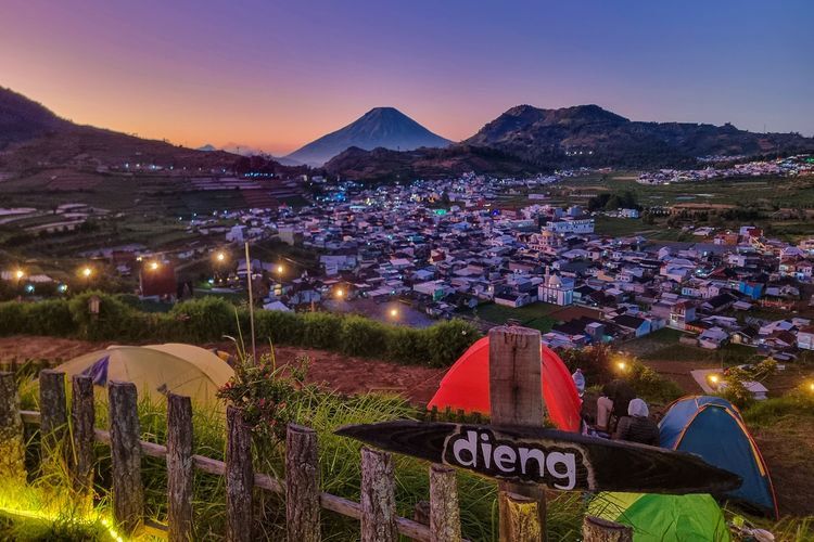 Harga Camping di Bukit Scooter Saat Dieng Culture Festival 2024